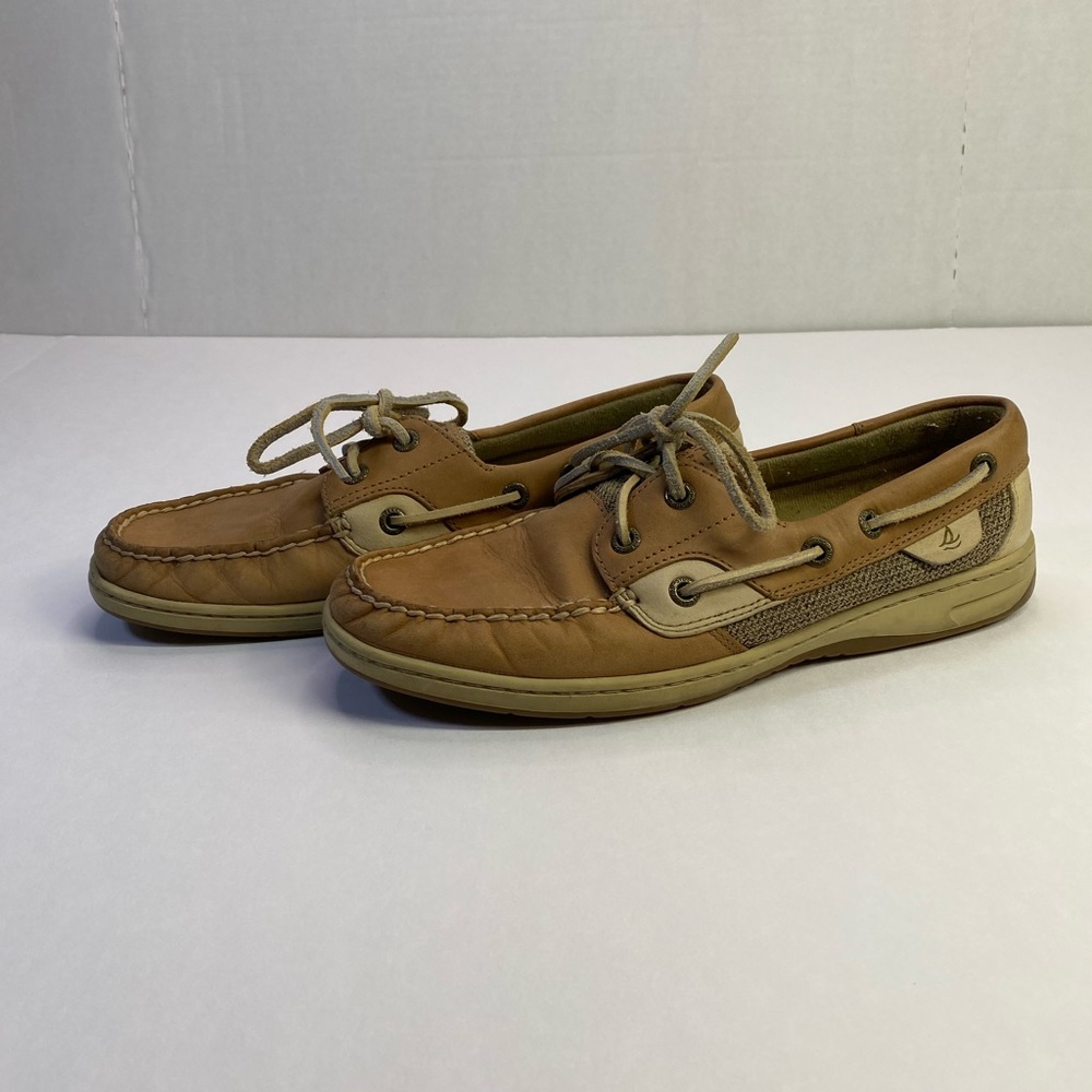 Sperry Top Sider Women's Bluefish 2-Eye Boat Shoe 9276619 USA 8 M EUC
